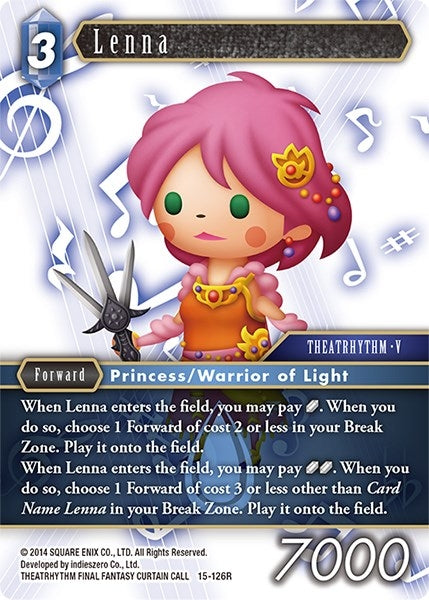Lenna (15) [15] - Final Fantasy TCG Single