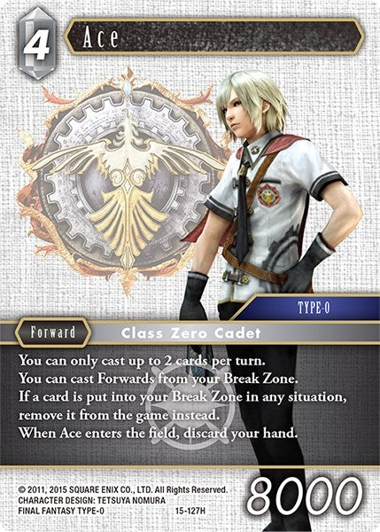 Ace (15) [15] - Final Fantasy TCG Single