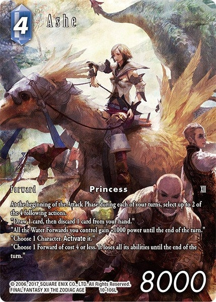 Ashe (Full Art Reprint) (10) [15] - Final Fantasy TCG Single