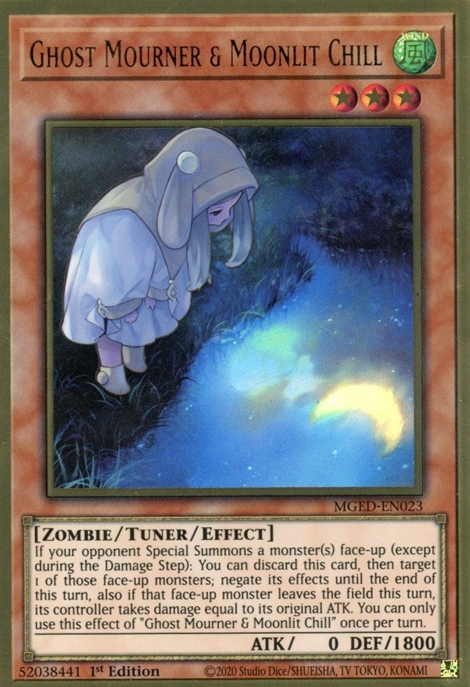 Ghost Mourner & Moonlit Chill (Alternate Art) (23) (MGED) - YuGiOh Single