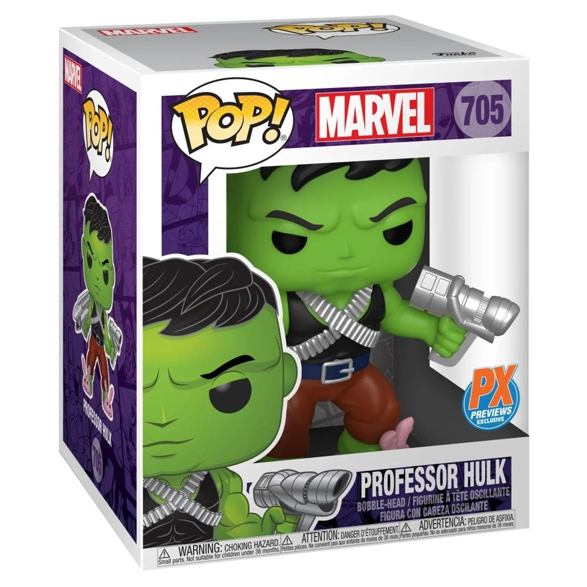Marvel Heroes: Professor Hulk 6’’ (Previews Exclusive) (705) [POP!] - Funko Sealed