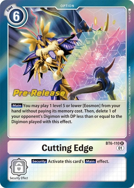 Cutting Edge (6110) [BT06_PR] - Digimon Card Game Single