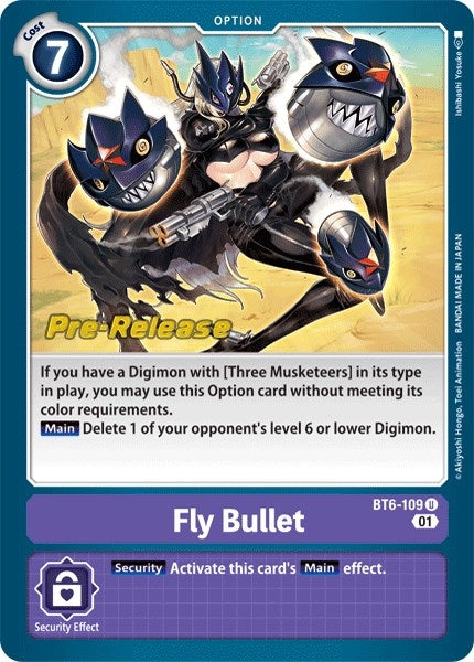 Fly Bullet (6109) [BT06_PR] - Digimon Card Game Single