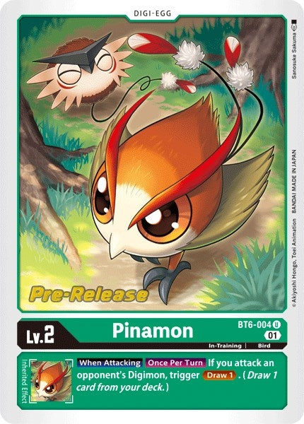 Pinamon (6004) [BT06_PR] - Digimon Card Game Single