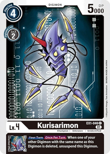 Kurisarimon (1046) [EX01] - Digimon Card Game Single