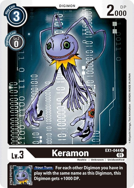 Keramon (1044) [EX01] - Digimon Card Game Single