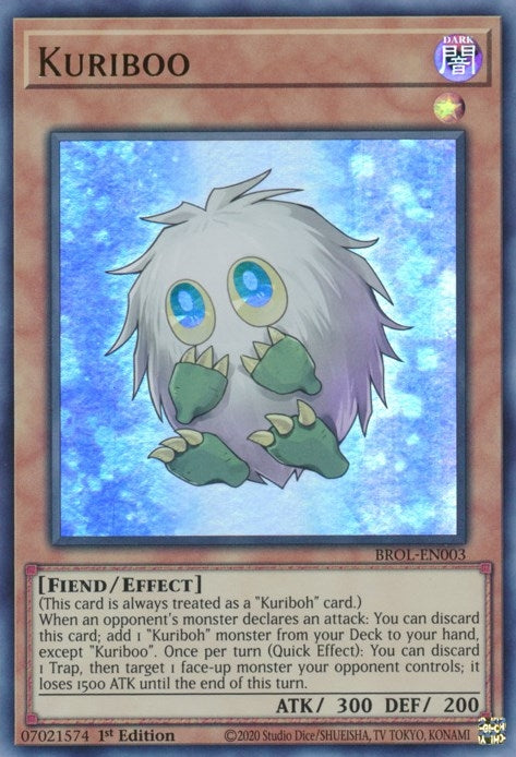 Kuriboo (3) (BROL) - YuGiOh Single