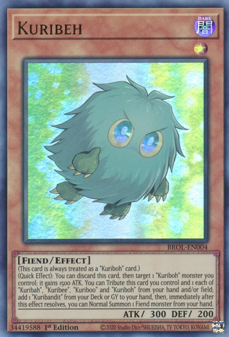 Kuribeh (4) (BROL) - YuGiOh Single