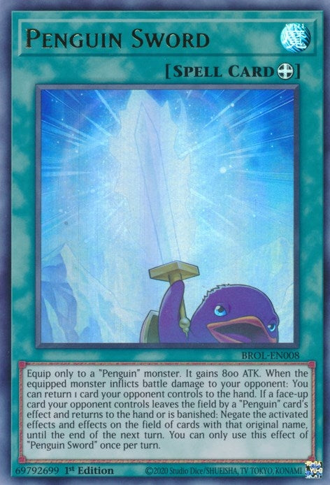 Penguin Sword (8) (BROL) - YuGiOh Single