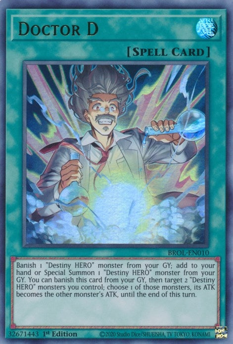 Doctor D (10) (BROL) - YuGiOh Single