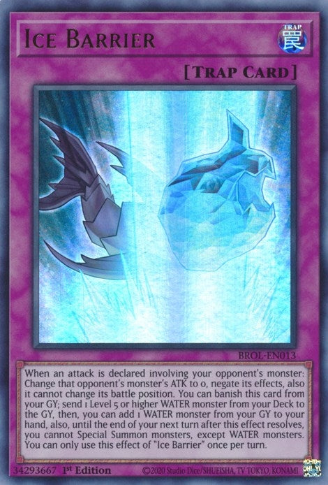 Ice Barrier (13) (BROL) - YuGiOh Single