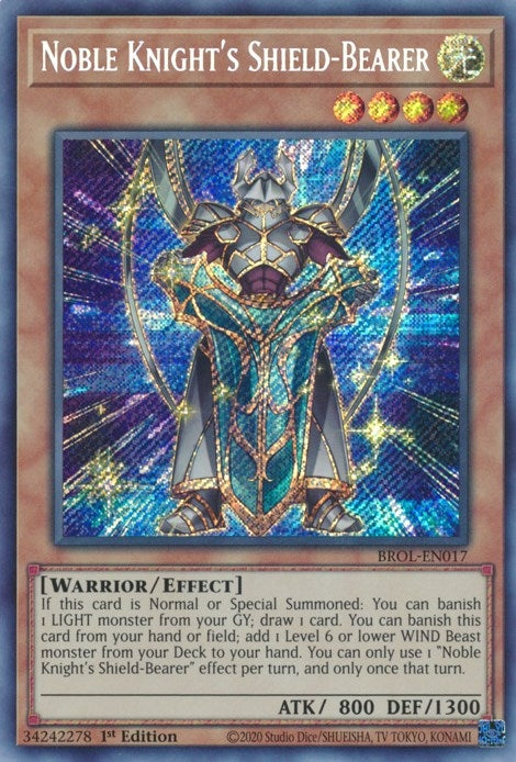 Noble Knight’s Shield-Bearer (17) (BROL) - YuGiOh Single