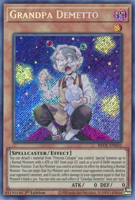 Grandpa Demetto (32) (BROL) - YuGiOh Single