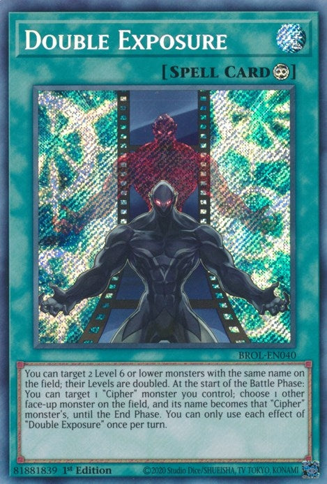 Double Exposure (40) (BROL) - YuGiOh Single