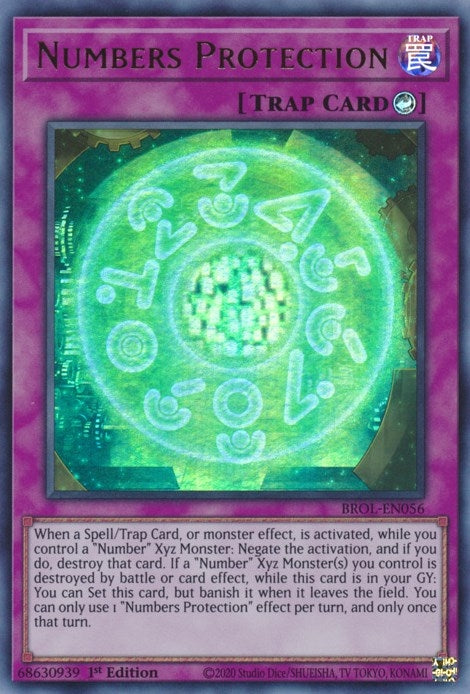 Numbers Protection (56) (BROL) - YuGiOh Single