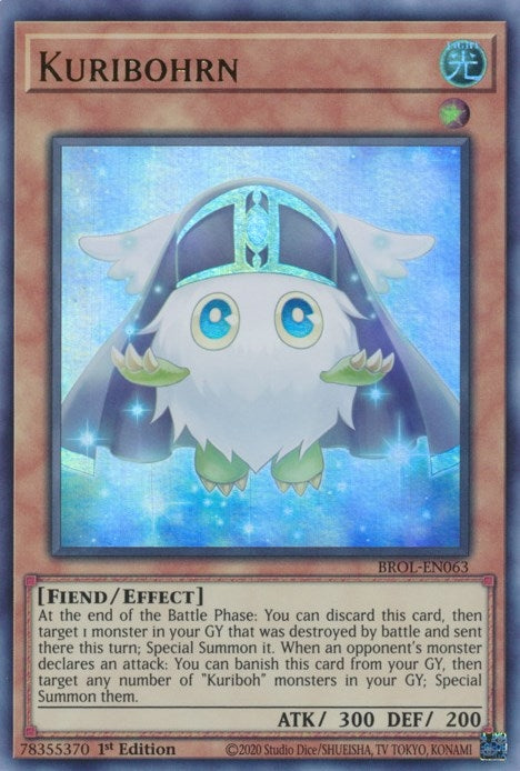 Kuribohrn (63) (BROL) - YuGiOh Single
