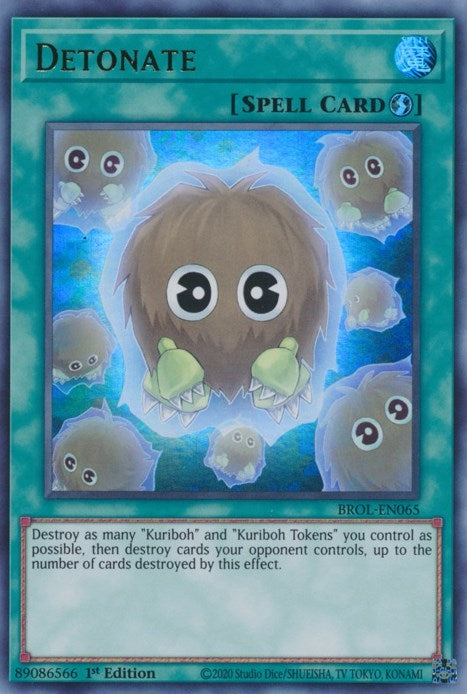 Detonate (65) (BROL) - YuGiOh Single