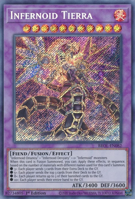 Infernoid Tierra (82) (BROL) - YuGiOh Single