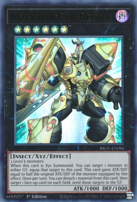 Inzektor Exa-Beetle (84) (BROL) - YuGiOh Single