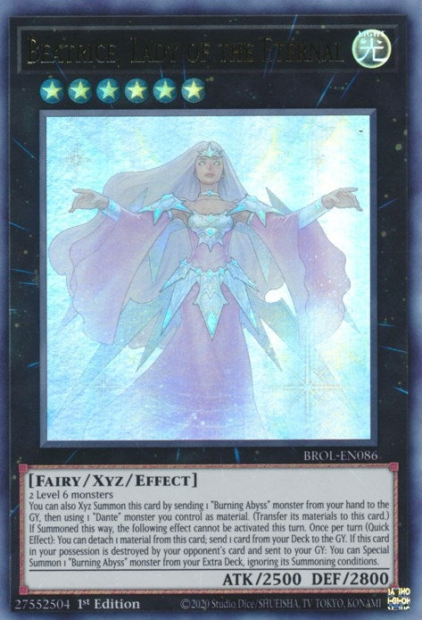 Beatrice Lady of the Eternal (86) (BROL) - YuGiOh Single