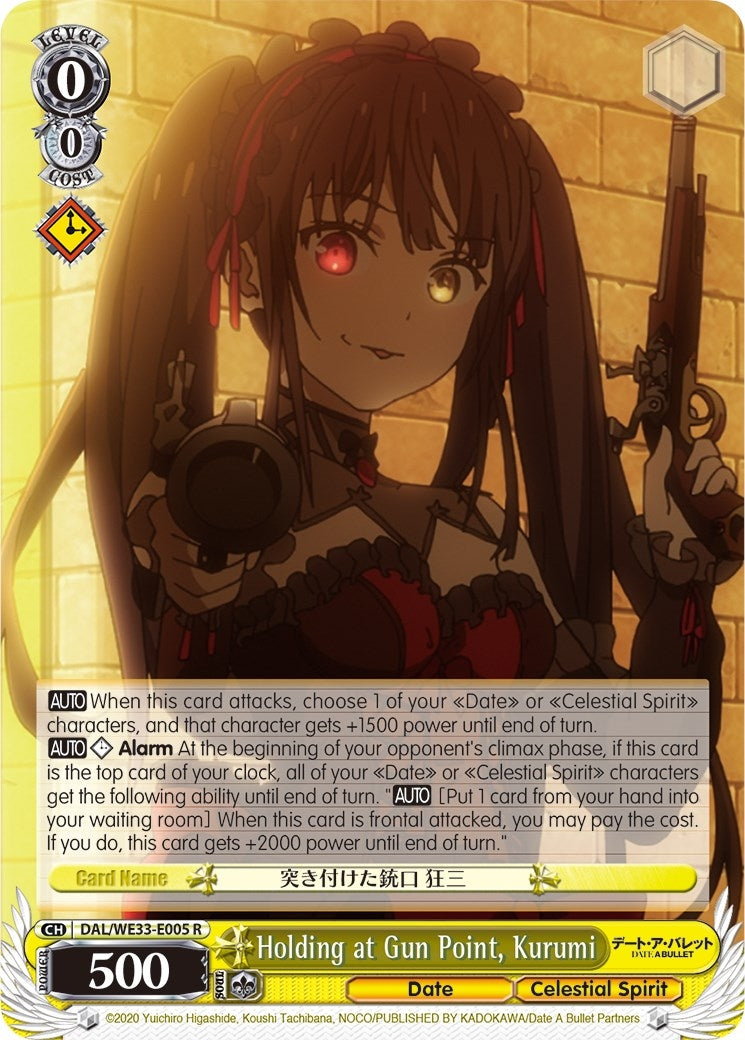 Holding at Gun Point Kurumi (33005) [DAL/WE33] - Weiss Schwarz Single