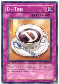 D - Time (5025) (DP05) - YuGiOh Single