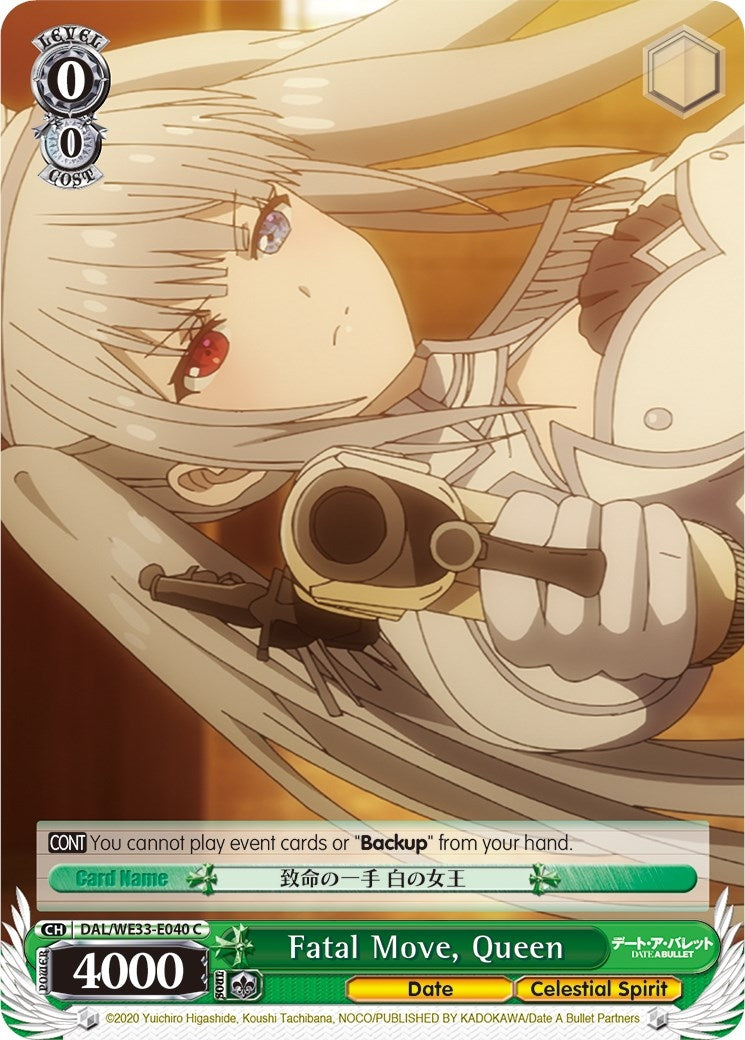 Fatal Move Queen (33040) [DAL/WE33] - Weiss Schwarz Single