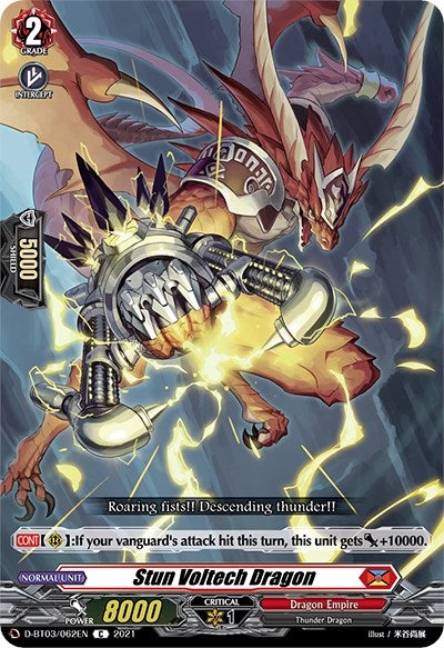Stun Voltech Dragon (3062) [D-BT03] - Cardfight Vanguard Single