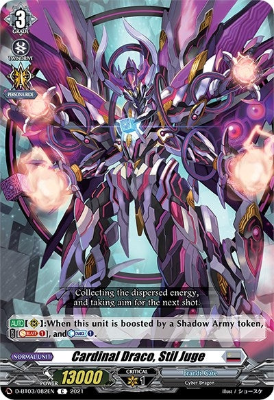 Cardinal Draco Stil Juge (3082) [D-BT03] - Cardfight Vanguard Single