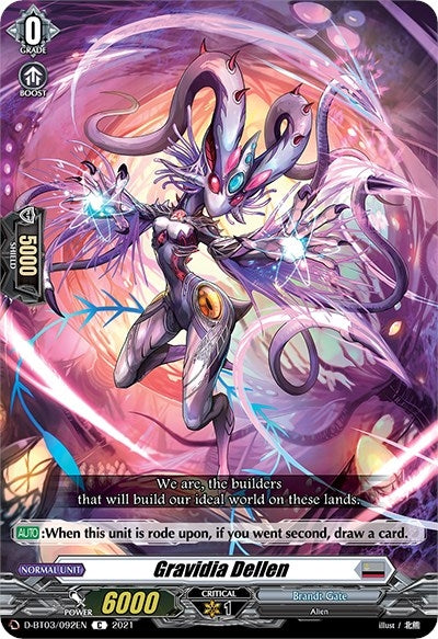 Gravidia Dellen (3092) [D-BT03] - Cardfight Vanguard Single