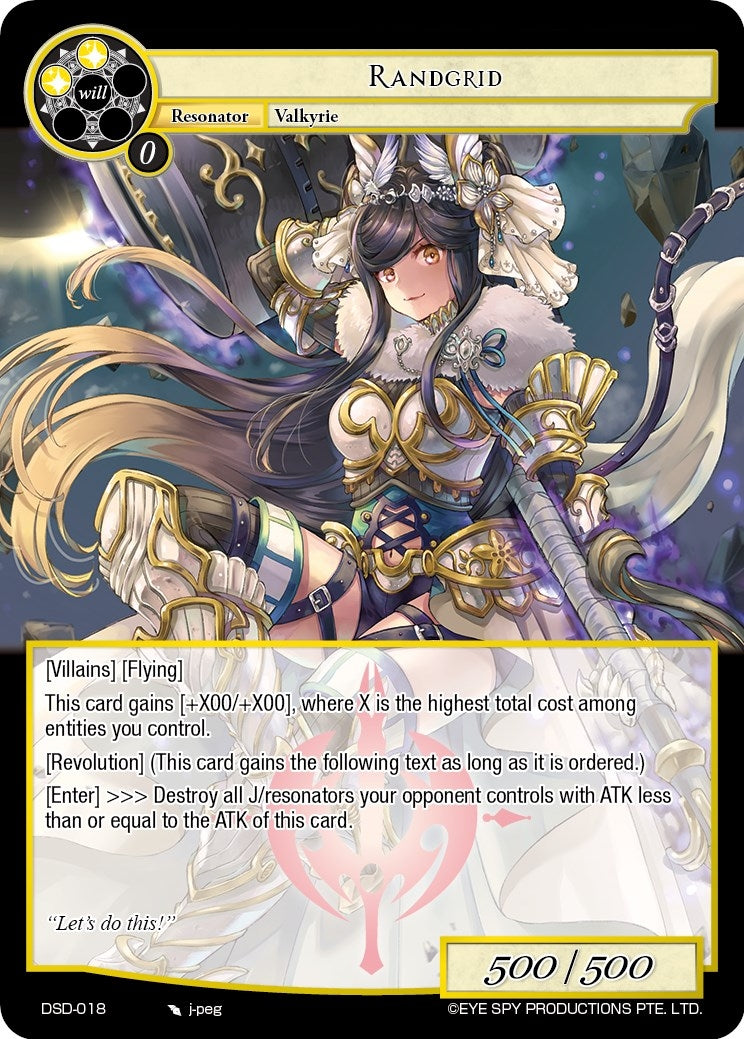 Randgrid (18) - Force of Will Single