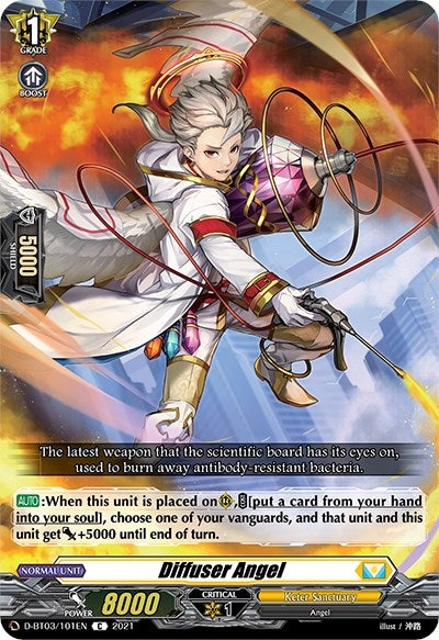 Diffuser Angel (3101) [D-BT03] - Cardfight Vanguard Single