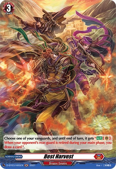 Best Harvest (Holo) (305) [D-BT03] - Cardfight Vanguard Single