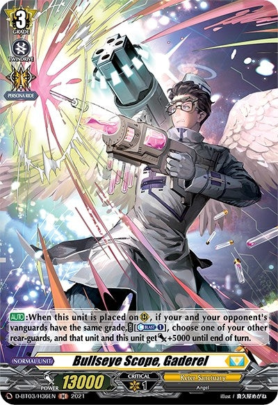 Bullseye Scope Gaderel (Holo) (336) [D-BT03] - Cardfight Vanguard Single