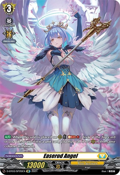 Easerod Angel (SP) (320) [D-BT03] - Cardfight Vanguard Single