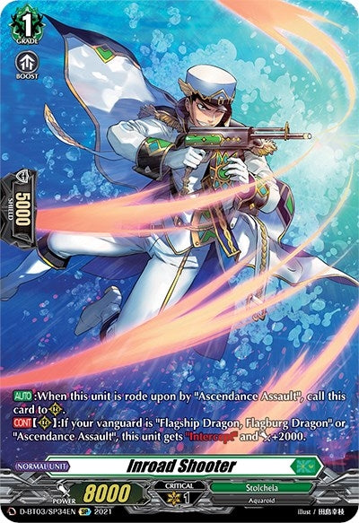 Inroad Shooter (SP) (334) [D-BT03] - Cardfight Vanguard Single