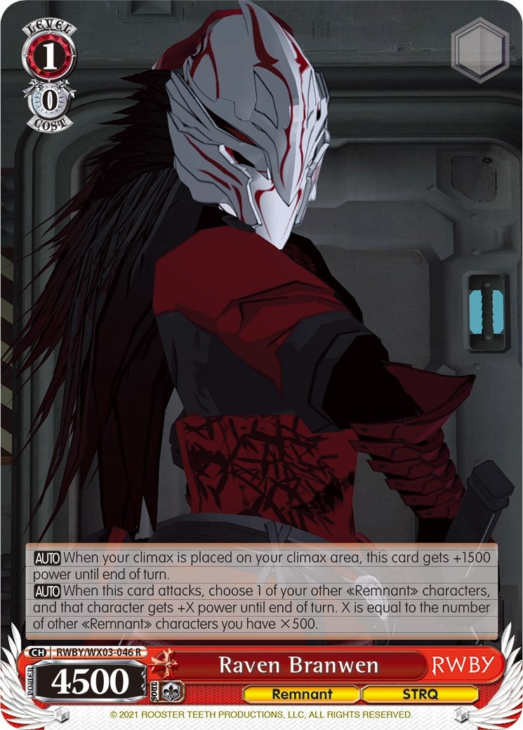 Raven Branwen (3046) [RWBY/WX03] - Weiss Schwarz Single