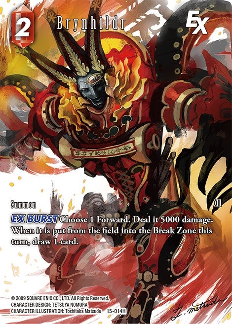 Brynhildr EX (Full Art) (15) [15] - Final Fantasy TCG Single
