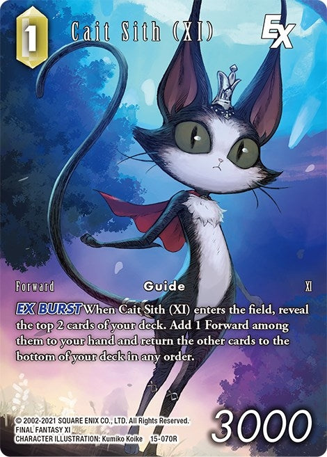 Cait Sith (XI) EX (Full Art) (15) [15] - Final Fantasy TCG Single