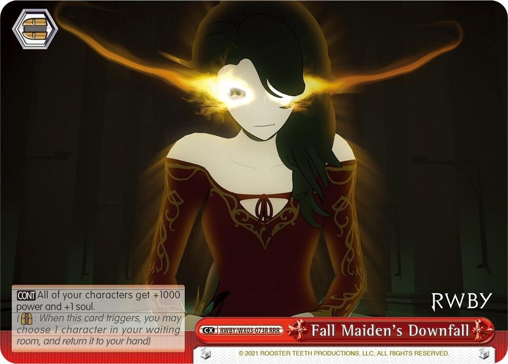 Fall Maiden’s Downfall (RRR) (3073) [RWBY/WX03] - Weiss Schwarz Single