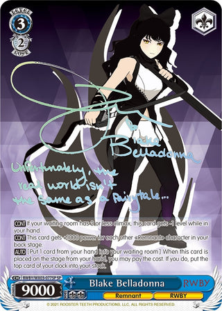 Blake Belladonna (SP) (3077) [RWBY/WX03] - Weiss Schwarz Single