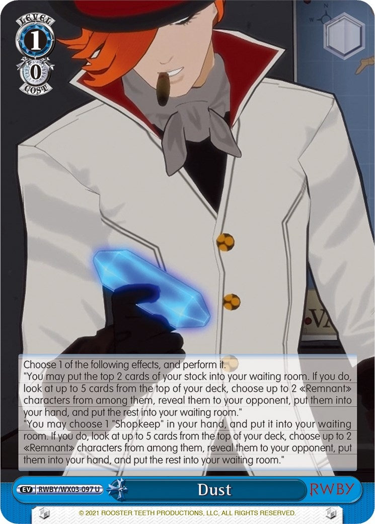 Dust (3097) [RWBY/WX03] - Weiss Schwarz Single