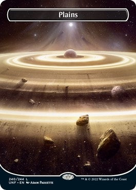 Plains (240) (Borderless) (240) [UNF] - MTG Single