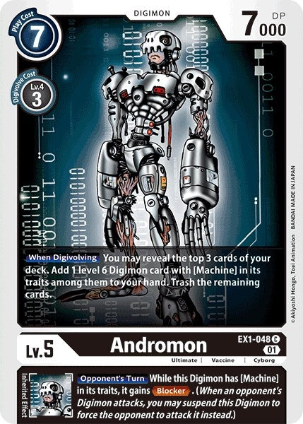 Andromon (1048) [EX01] - Digimon Card Game Single