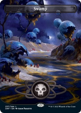 Swamp (237) (Borderless) (237) [UNF] - MTG Single