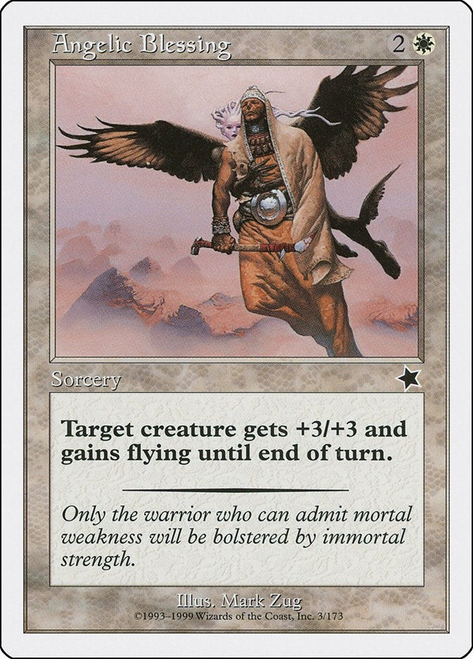 Angelic Blessing (3) [S99] - MTG Single