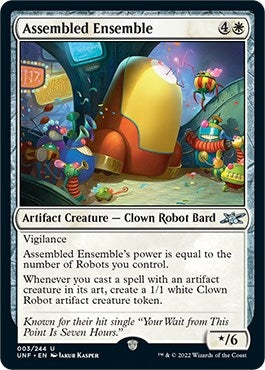Assembled Ensemble (3) [UNF] - MTG Single