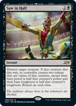 Saw in Half (88) [UNF] - MTG Single