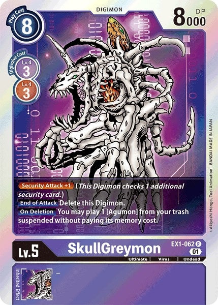 SkullGreymon (1062) [EX01] - Digimon Card Game Single
