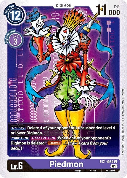 Piedmon (1064) [EX01] - Digimon Card Game Single